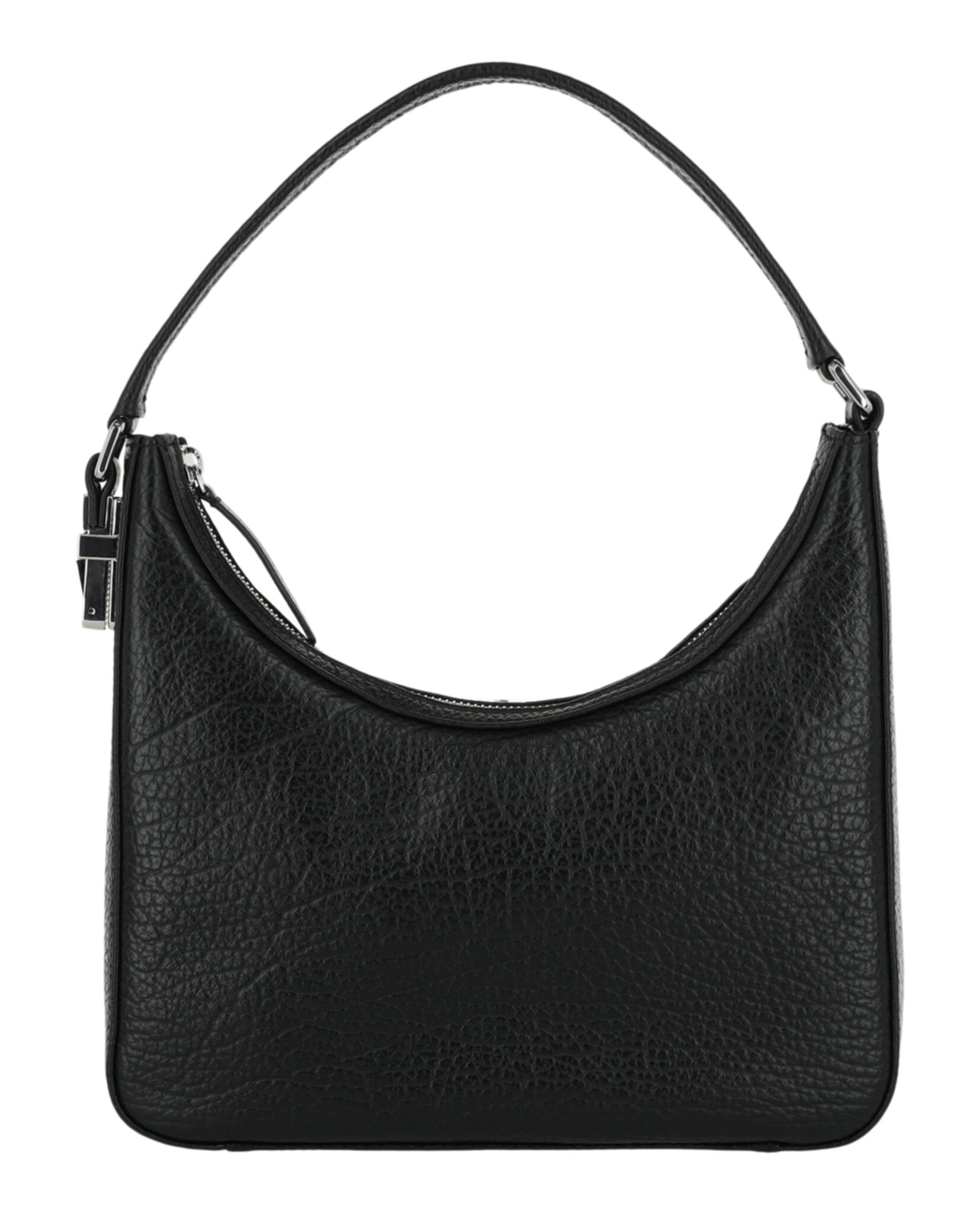 ByFar Womens Rhea Large Grain Shoulder Bag