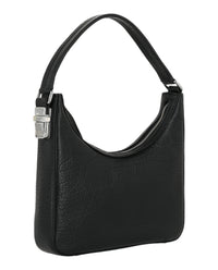ByFar Womens Rhea Large Grain Shoulder Bag