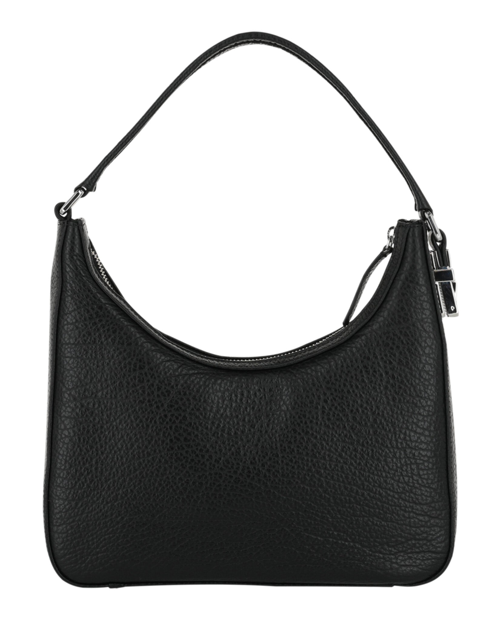 ByFar Womens Rhea Large Grain Shoulder Bag
