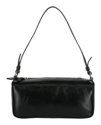 ByFar Womens Eva Creased Shoulder Bag