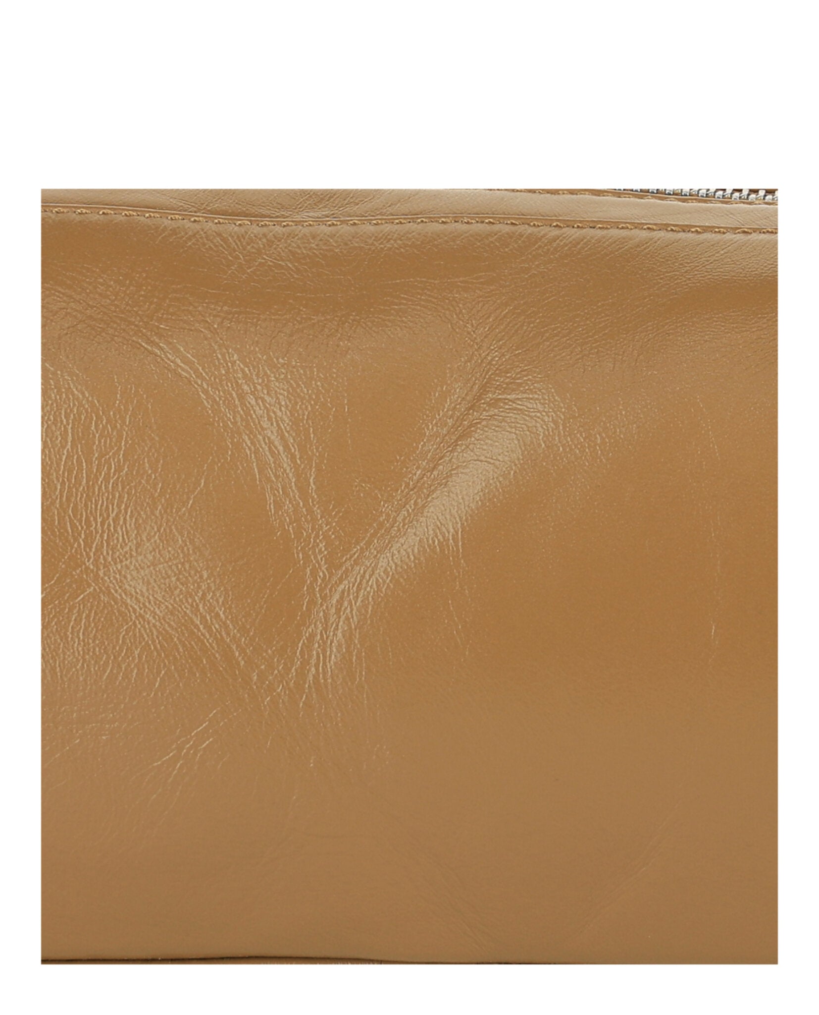 ByFar Womens Eva Creased Shoulder Bag