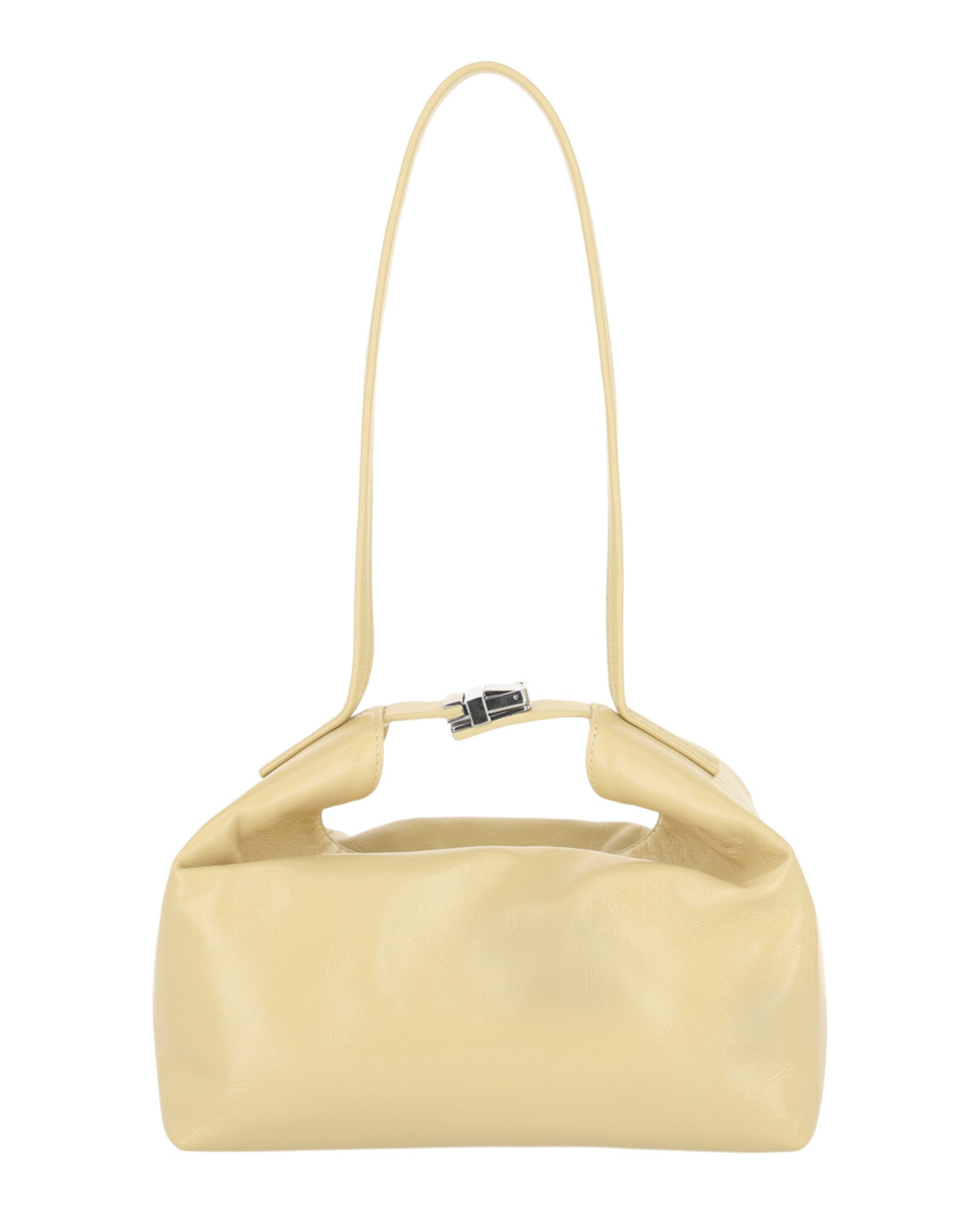 ByFar Womens Bea Creased Shoulder Bag