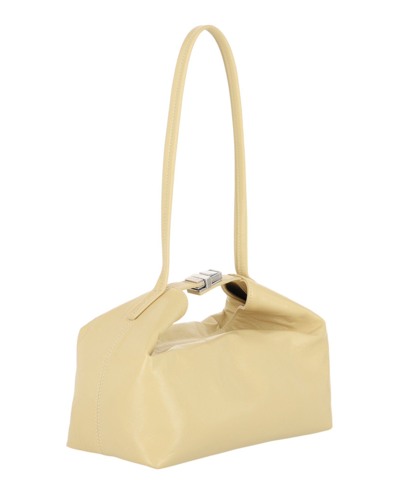 ByFar Womens Bea Creased Shoulder Bag