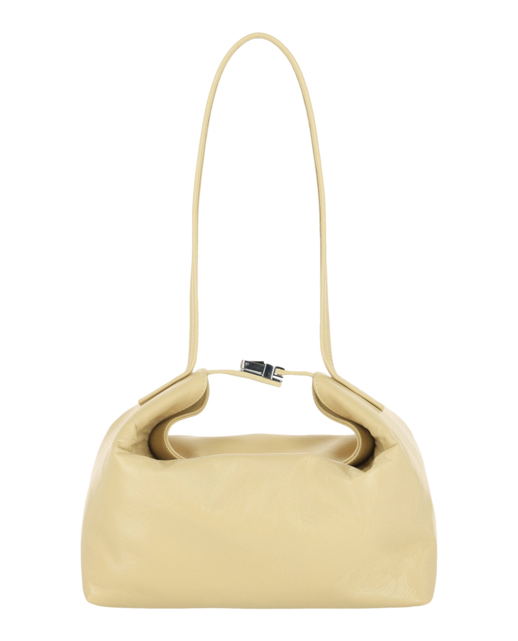 ByFar Womens Bea Creased Shoulder Bag