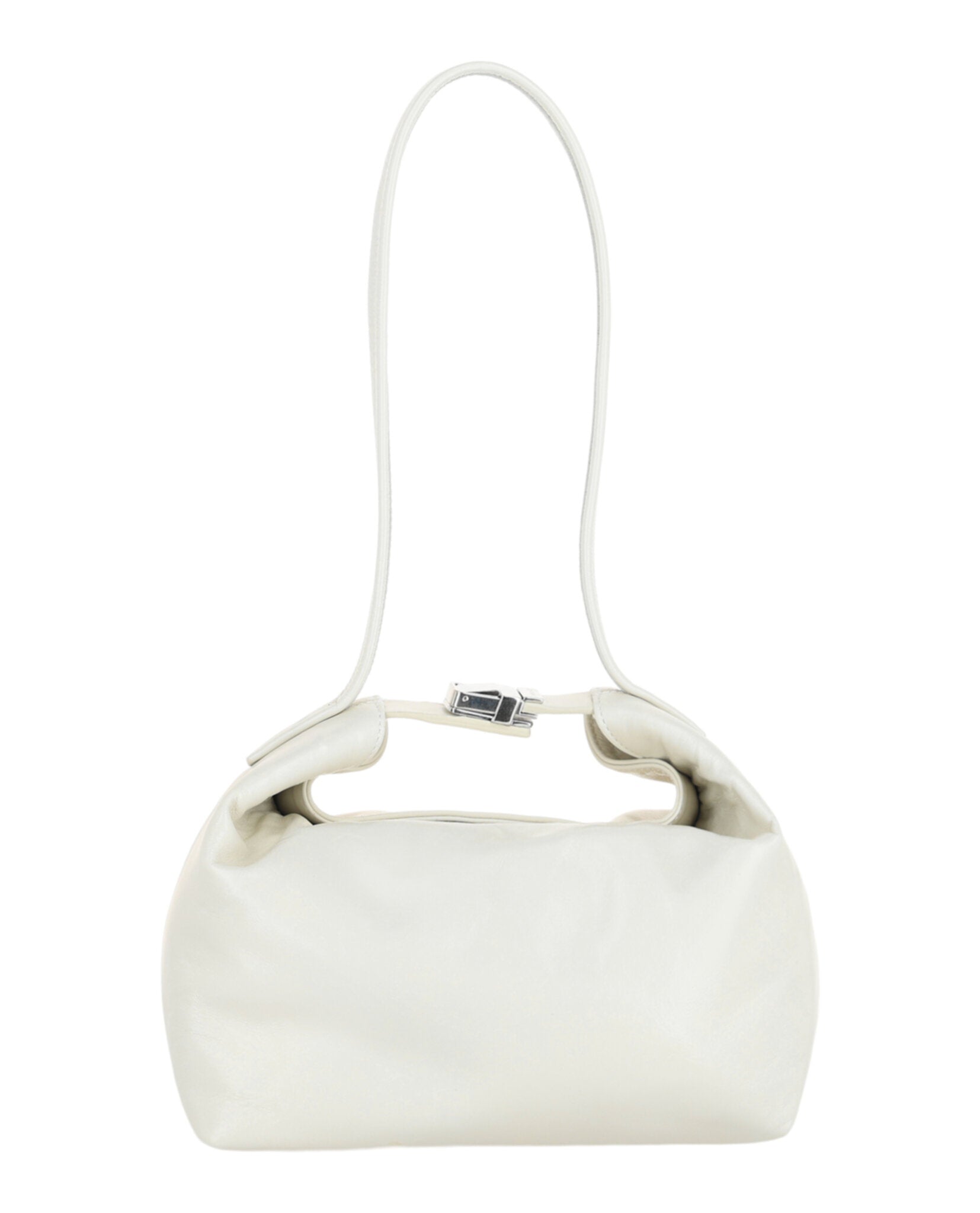 ByFar Womens Bea Creased Shoulder Bag