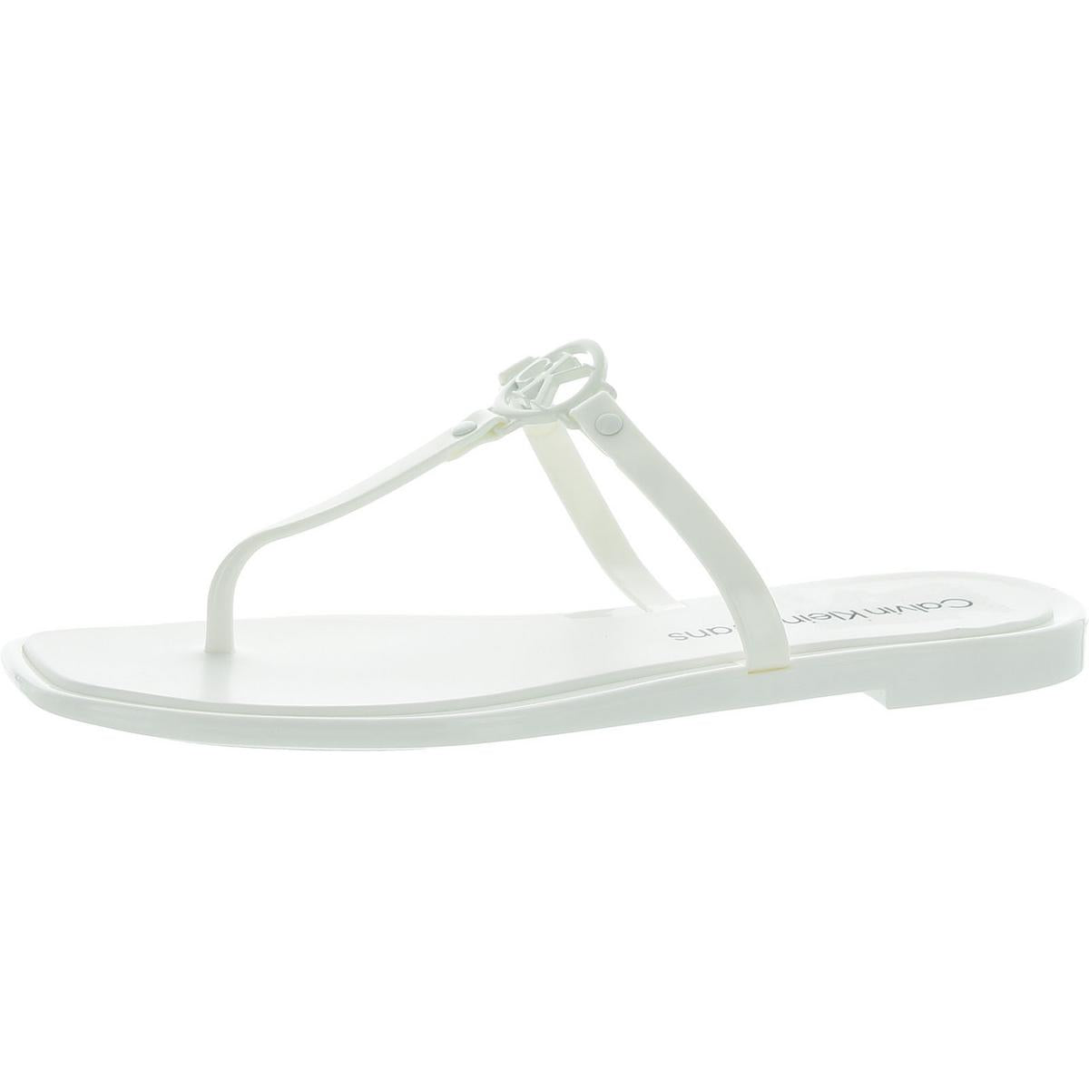 Edhen Womens Slip On Flip Flop T-Strap Sandals