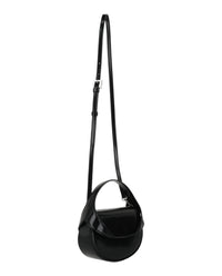 ByFar Womens Hari Patent Leather Shoulder Bag