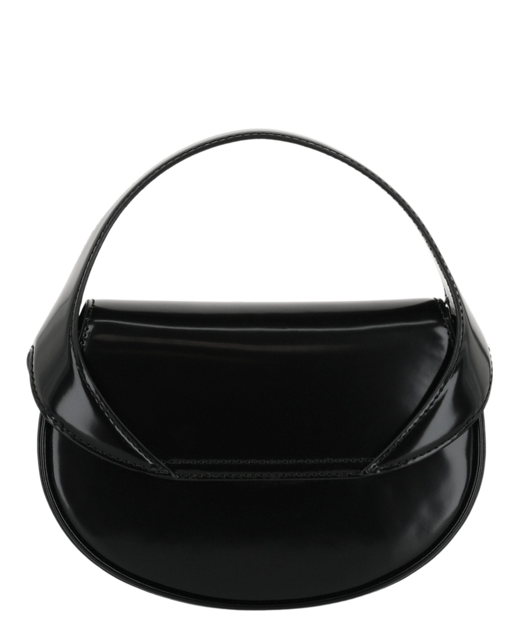ByFar Womens Hari Patent Leather Shoulder Bag