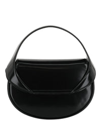 ByFar Womens Hari Patent Leather Shoulder Bag