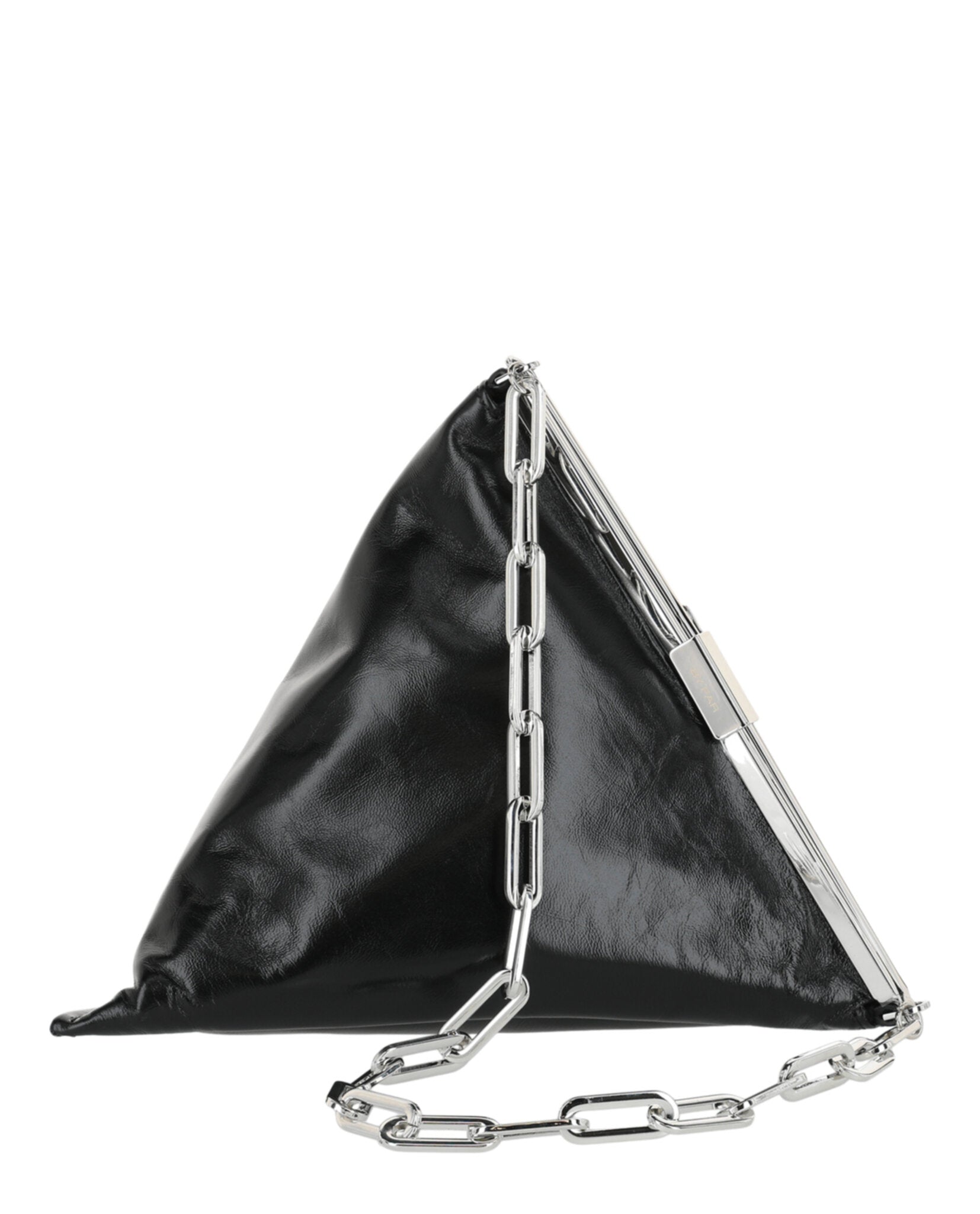 ByFar Womens Prisma Creased Shoulder Bag
