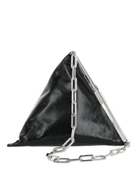 ByFar Womens Prisma Creased Shoulder Bag