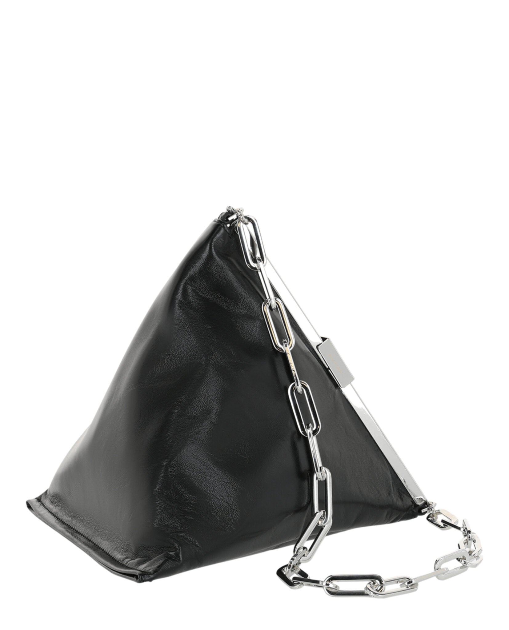 ByFar Womens Prisma Creased Shoulder Bag