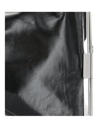 ByFar Womens Prisma Creased Shoulder Bag