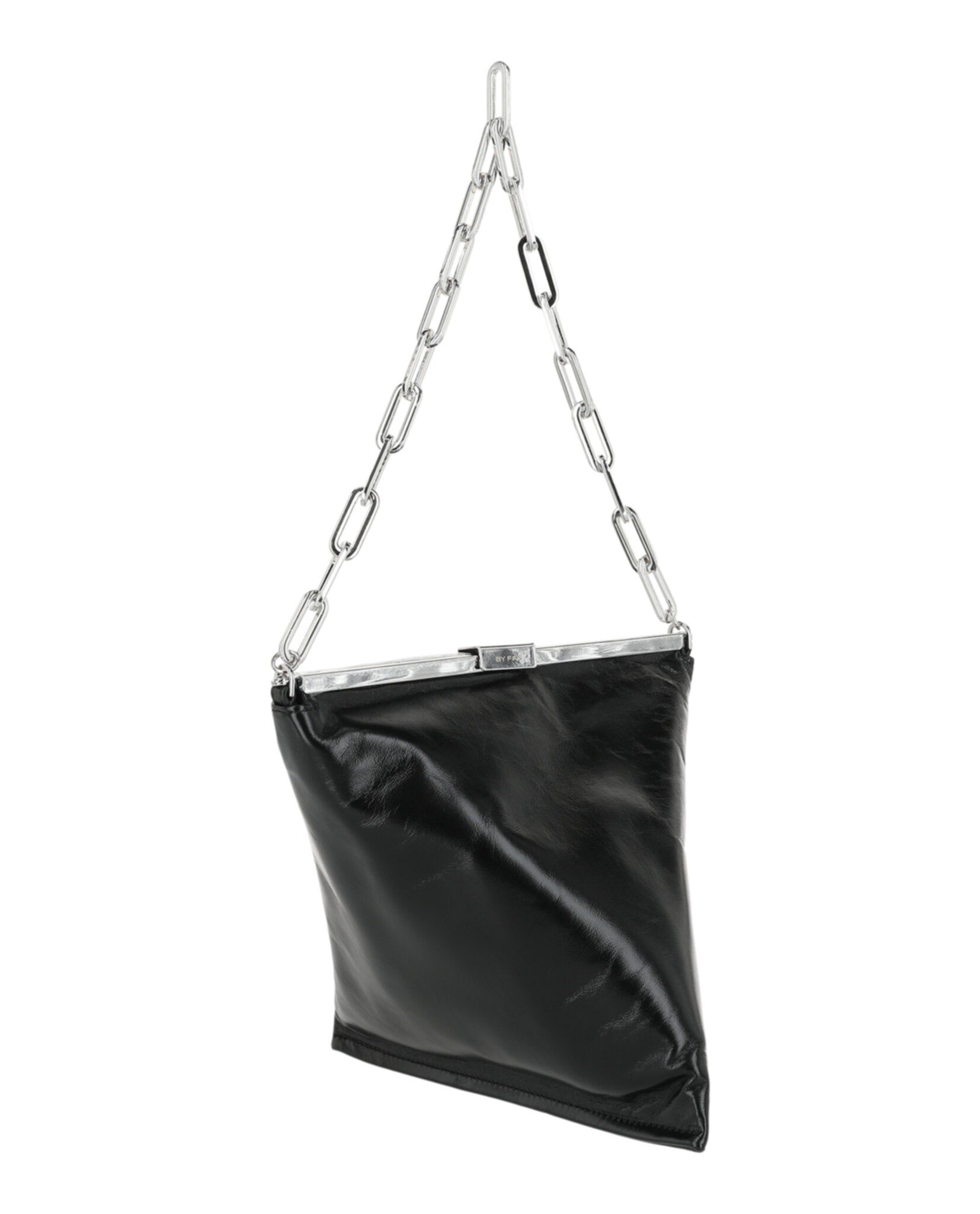 ByFar Womens Prisma Creased Shoulder Bag