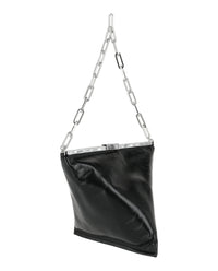 ByFar Womens Prisma Creased Shoulder Bag