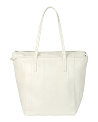 ByFar Womens Solid Leather Tote