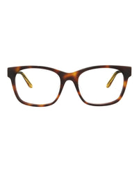 Bottega Veneta Womens Square/Rectangle Avana Yellow Transparent Fashion Designer Eyewear