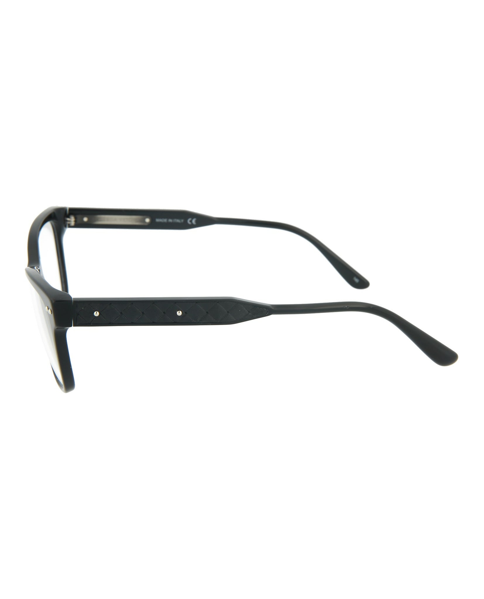 Bottega Veneta Bottega Veneta Womens Cat Eye Black Black Transparent Fashion Designer Eyewear