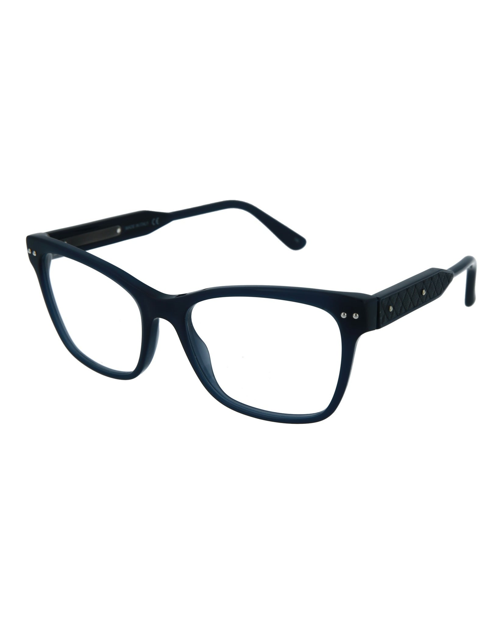 Bottega Veneta Bottega Veneta Womens Cat Eye Blue Blue Transparent Fashion Designer Eyewear