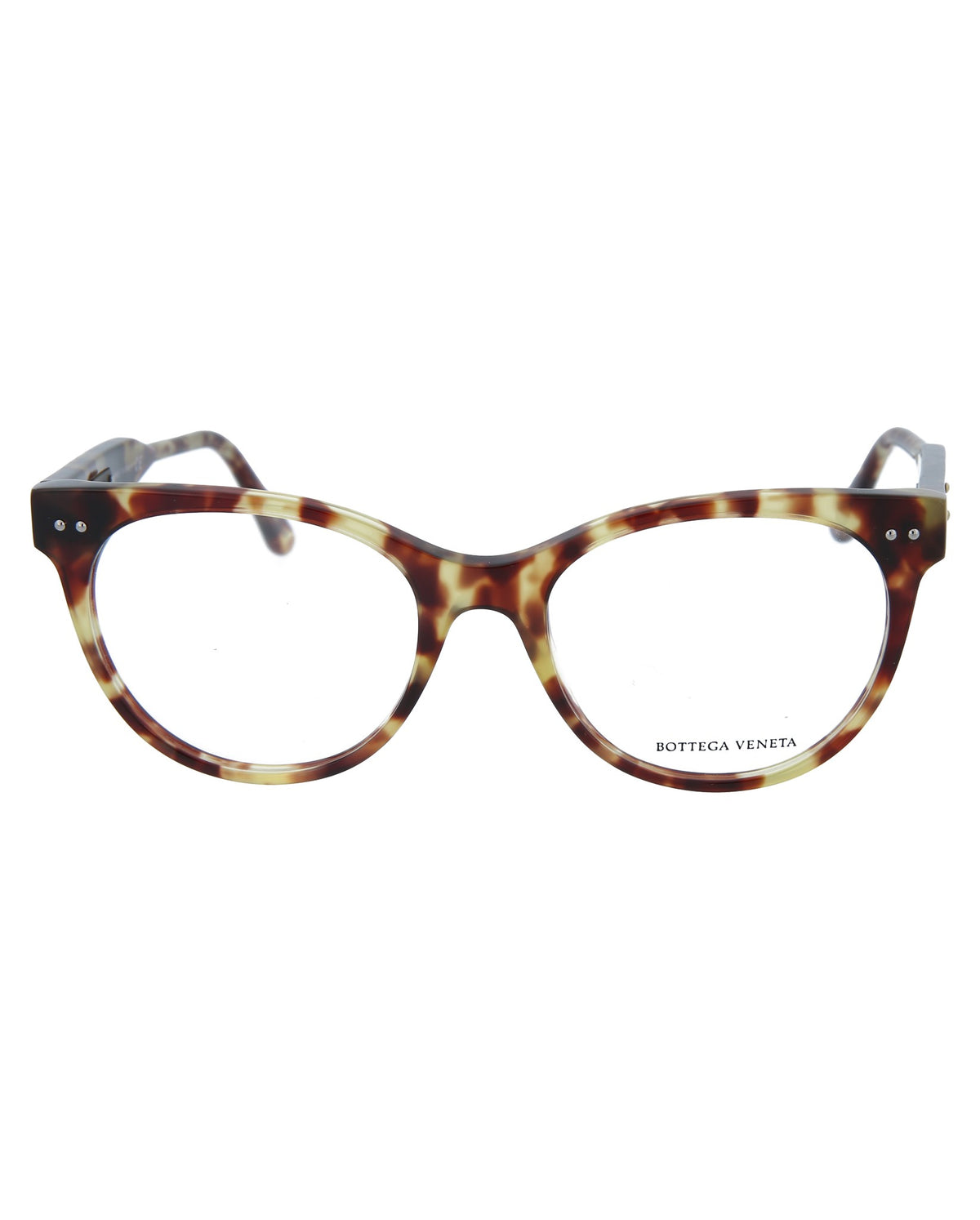 Bottega Veneta Womens Cat Eye Avana Transparent Fashion Designer Eyewear