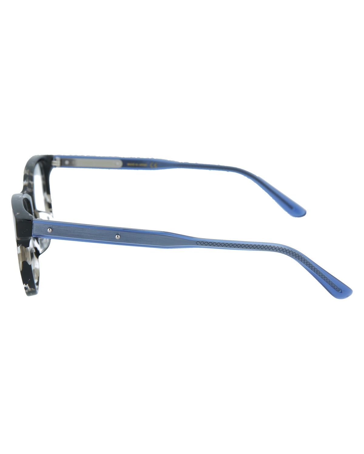 Bottega Veneta Womens Cat Eye Avana Blue Transparent Fashion Designer Eyewear