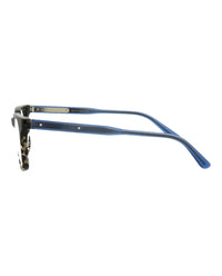 Bottega Veneta Bottega Veneta Unisex Square/Rectangle Avana Blue Transparent Fashion Designer Eyewear