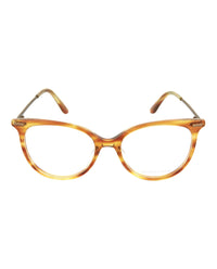 Bottega Veneta Womens Cat Eye Avana Bronze Transparent Fashion Designer Eyewear