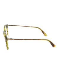 Bottega Veneta Mens Square/Rectangle Avana Bronze Transparent Fashion Designer Eyewear