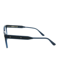 Bottega Veneta Womens Square/Rectangle Blue Blue Transparent Fashion Designer Eyewear