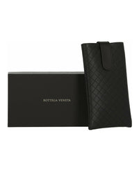 Bottega Veneta Womens Square/Rectangle Blue Blue Transparent Fashion Designer Eyewear