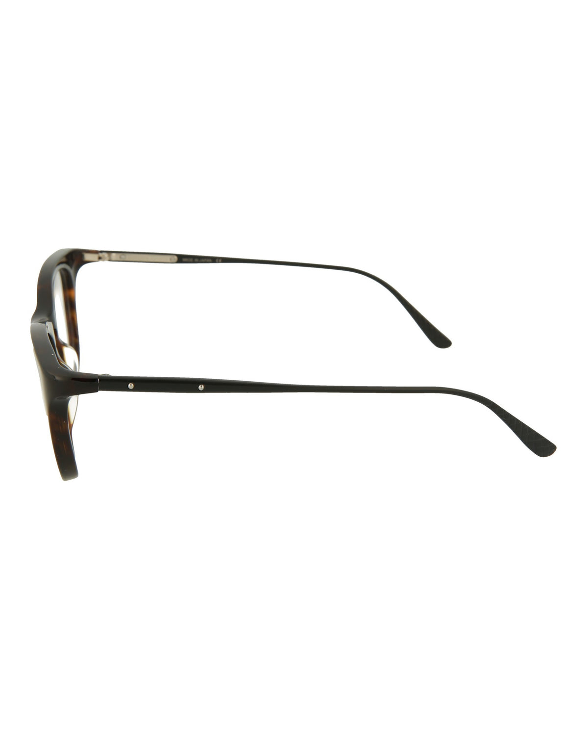 Bottega Veneta Unisex Square/Rectangle Avana Black Transparent Fashion Designer Eyewear
