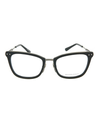 Bottega Veneta Bottega Veneta Womens Square/Rectangle Black Silver Transparent Fashion Designer Eyewear