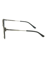 Bottega Veneta Bottega Veneta Womens Round/Oval Black Silver Transparent Fashion Designer Eyewear