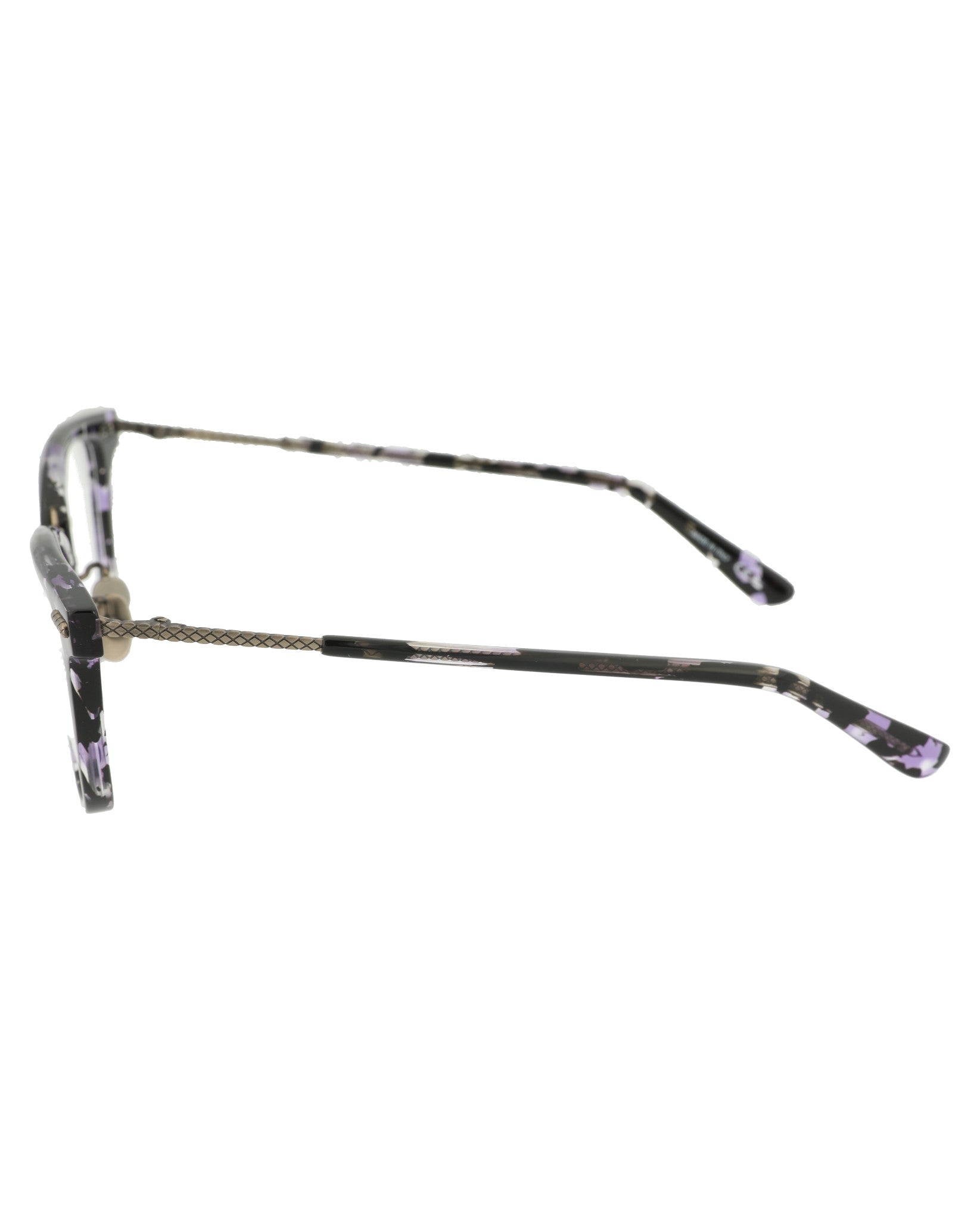 Bottega Veneta Bottega Veneta Womens Square/Rectangle Avana Silver Transparent Fashion Designer Eyewear