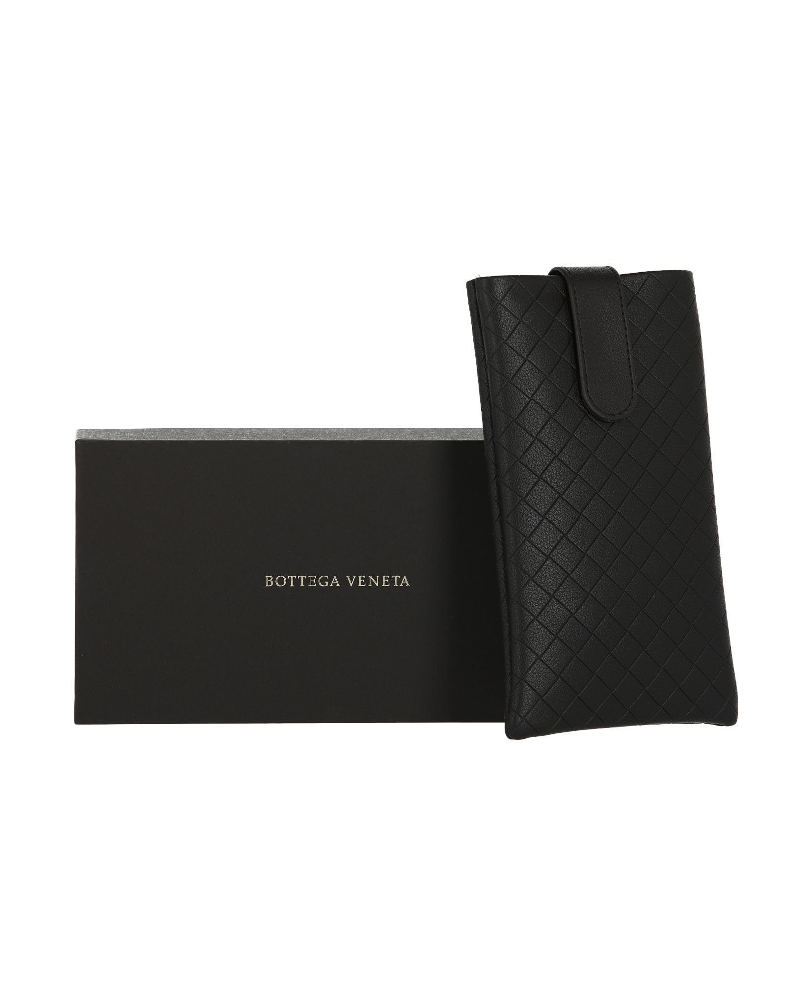Bottega Veneta Bottega Veneta Womens Square/Rectangle Avana Silver Transparent Fashion Designer Eyewear