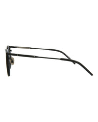 Bottega Veneta Bottega Veneta Mens Square/Rectangle Black Black Transparent Fashion Designer Eyewear