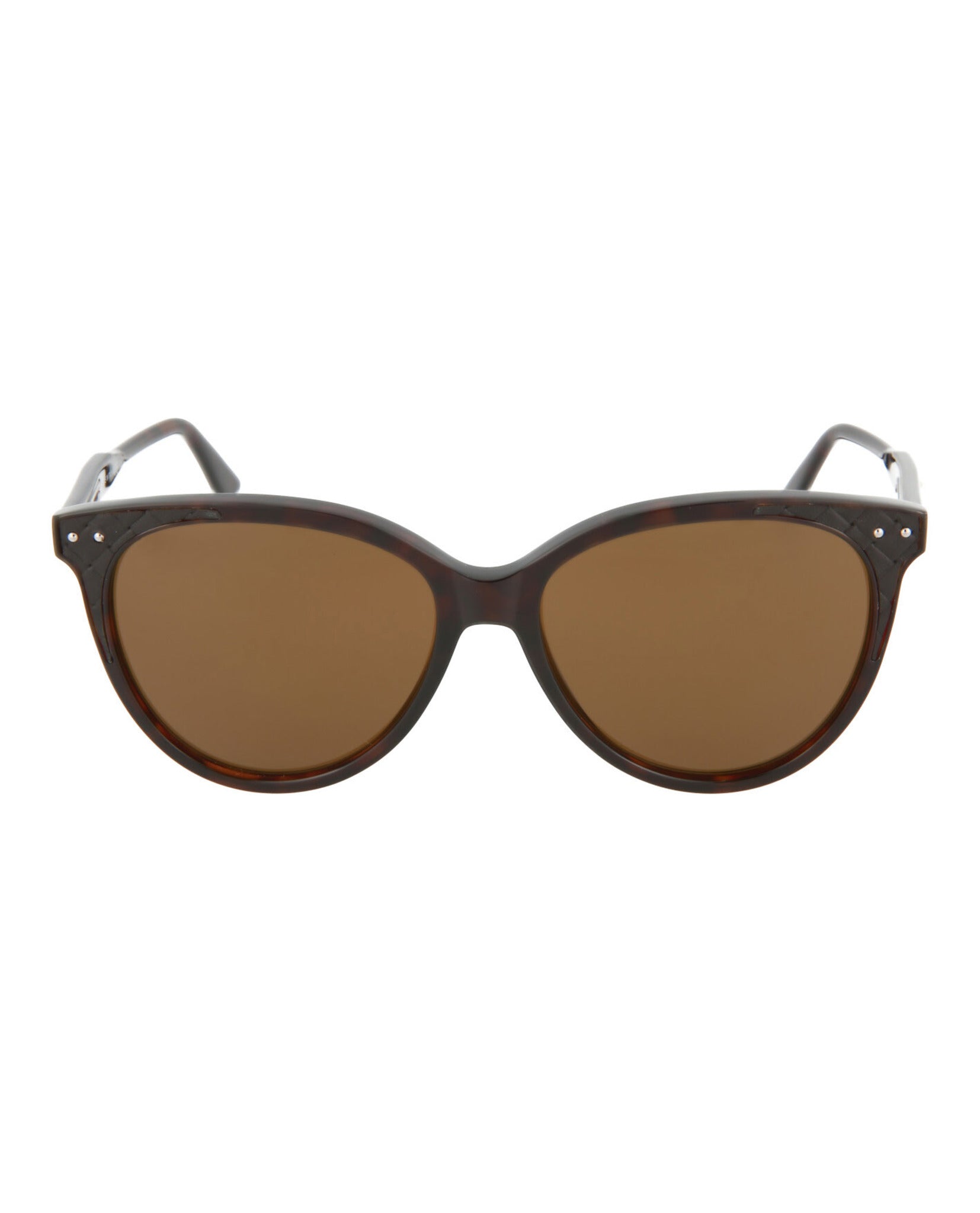 Bottega Veneta Womens Cat Eye Havana Havana Brown Fashion Designer Eyewear