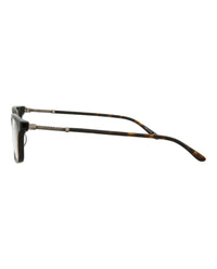 Bottega Veneta Bottega Veneta Mens Square/Rectangle Avana Silver Transparent Fashion Designer Eyewear