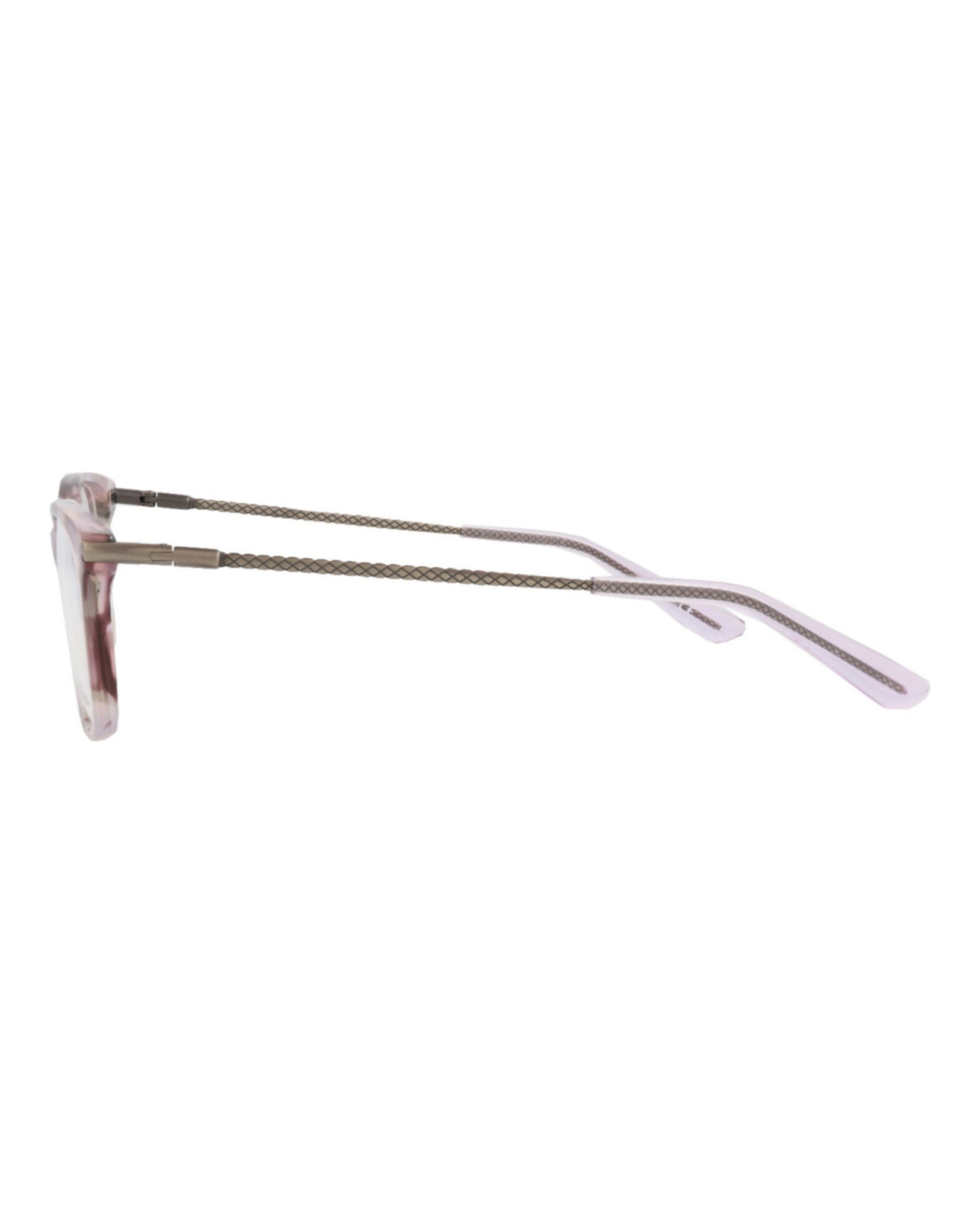 Bottega Veneta Womens Square/Rectangle Avana Violet Transparent Fashion Designer Eyewear