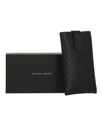 Bottega Veneta Bottega Veneta Mens Square/Rectangle Black Black Transparent Fashion Designer Eyewear