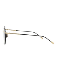 Bottega Veneta Bottega Veneta Womens Round/Oval Black Black Transparent Fashion Designer Eyewear