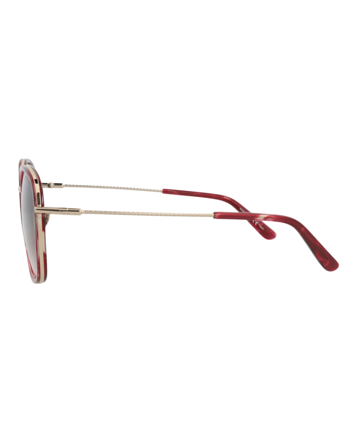 Bottega Veneta Bottega Veneta Womens Round/Oval Pink Pink Grey Fashion Designer Eyewear