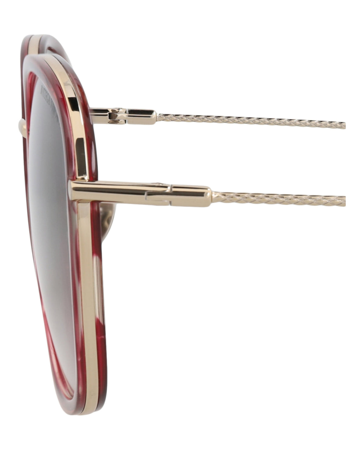 Bottega Veneta Bottega Veneta Womens Round/Oval Pink Pink Grey Fashion Designer Eyewear