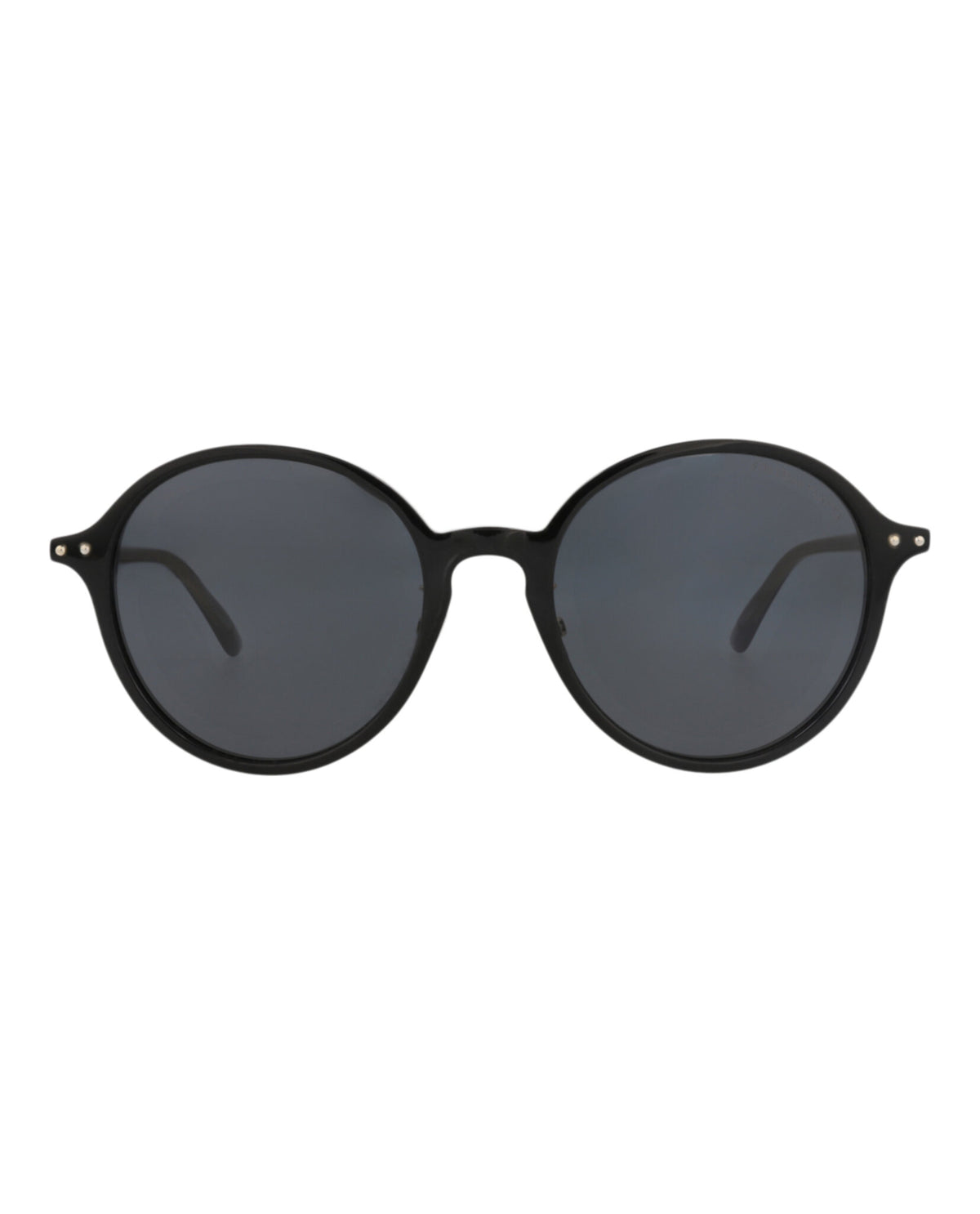 Bottega Veneta Bottega Veneta Womens Round/Oval Black Grey Grey Fashion Designer Eyewear