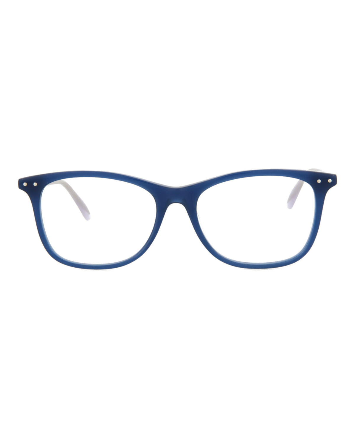 Bottega Veneta Womens Square/Rectangle Blue Violet Transparent Fashion Designer Eyewear