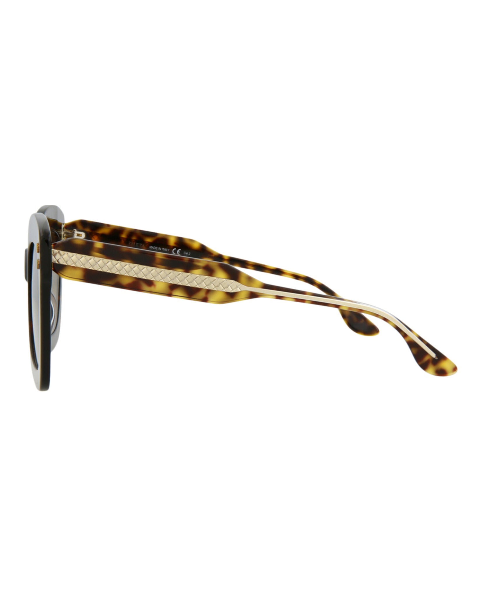 Bottega Veneta Womens Square/Rectangle Havana Crystal Brown Fashion Designer Eyewear