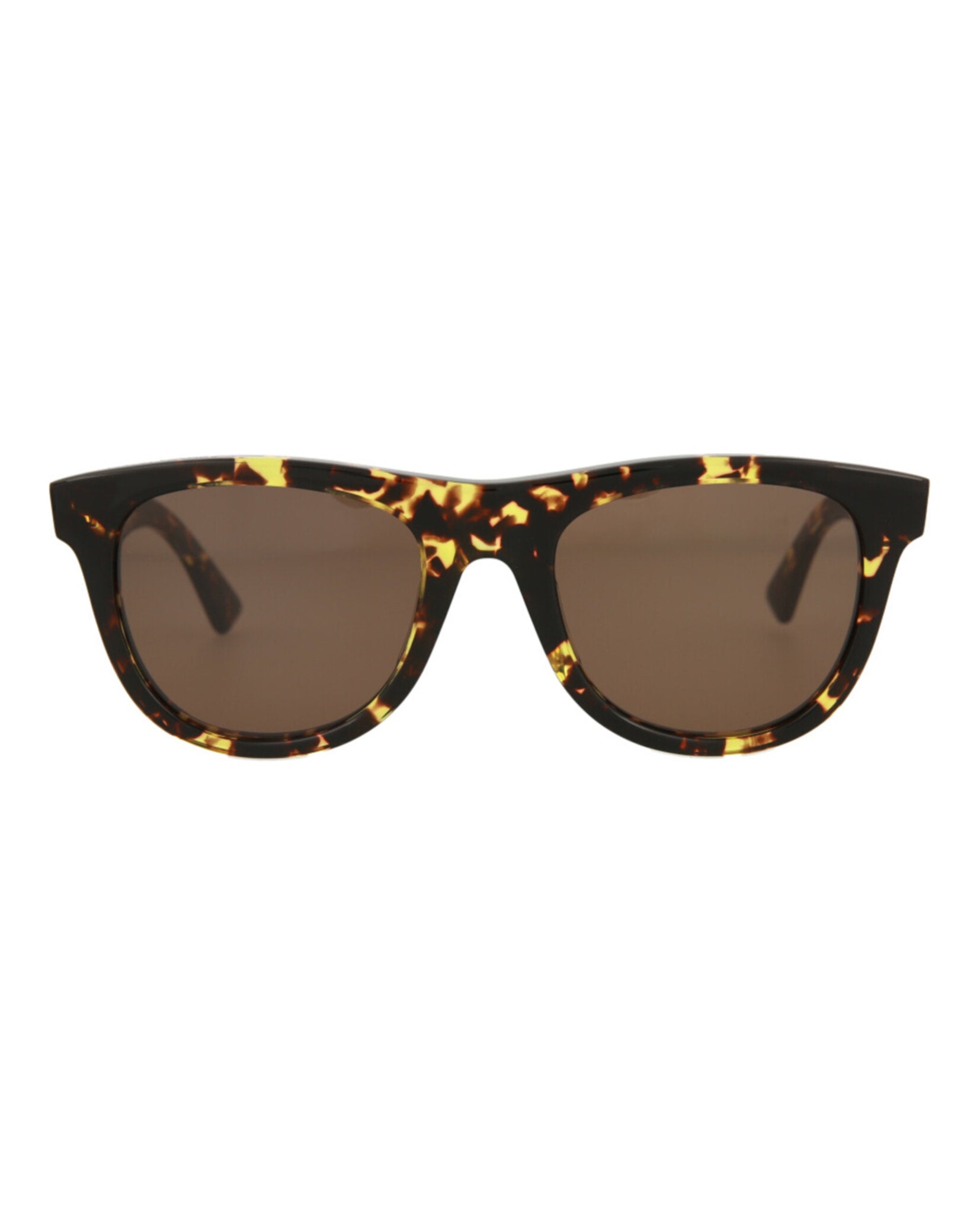 Bottega Veneta Unisex Round/Oval Havana Havana Brown Fashion Designer Eyewear