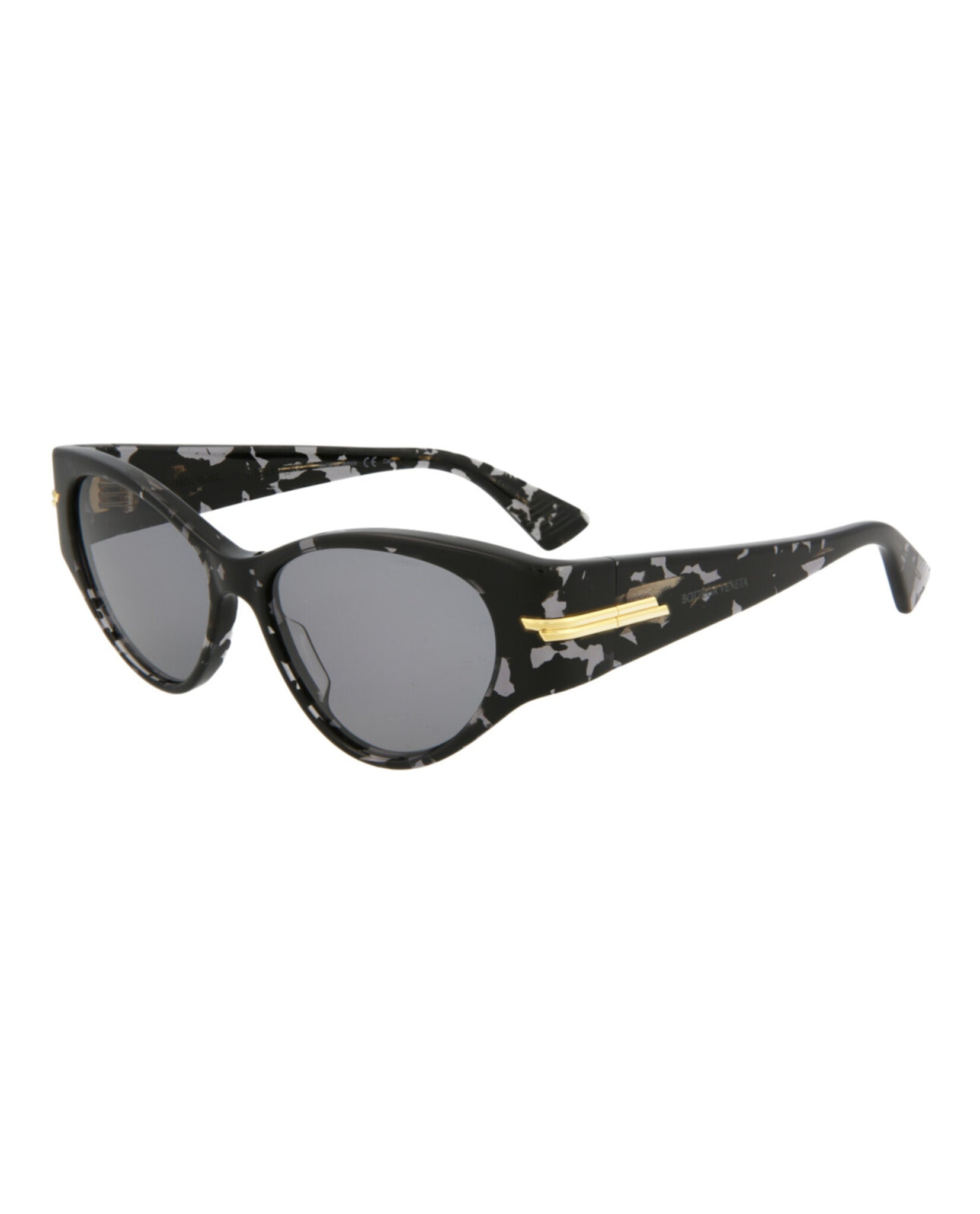Bottega Veneta Womens Cat Eye Havana Havana Grey Fashion Designer Eyewear