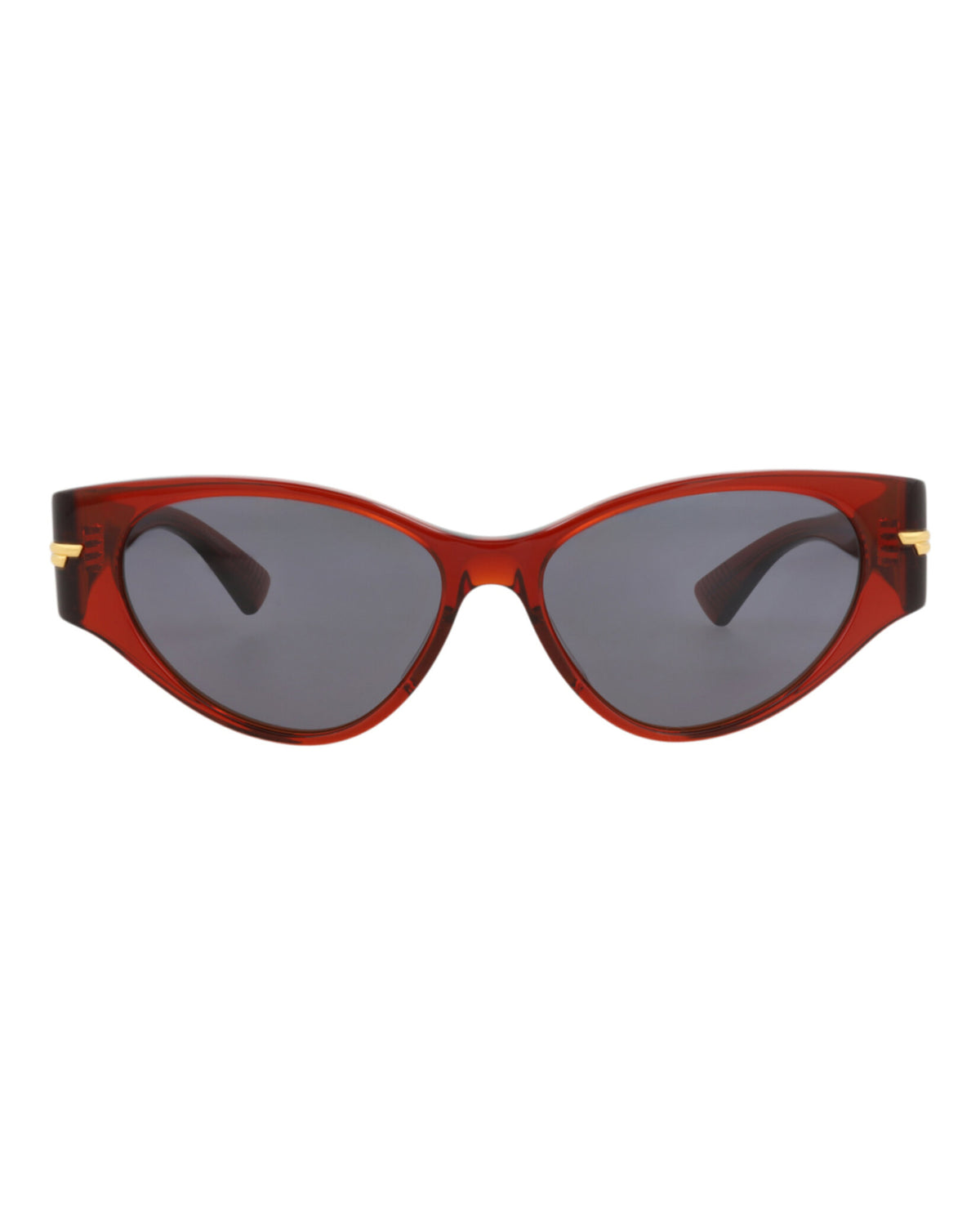 Bottega Veneta Bottega Veneta Womens Cat Eye Burgundy Burgundy Grey Fashion Designer Eyewear