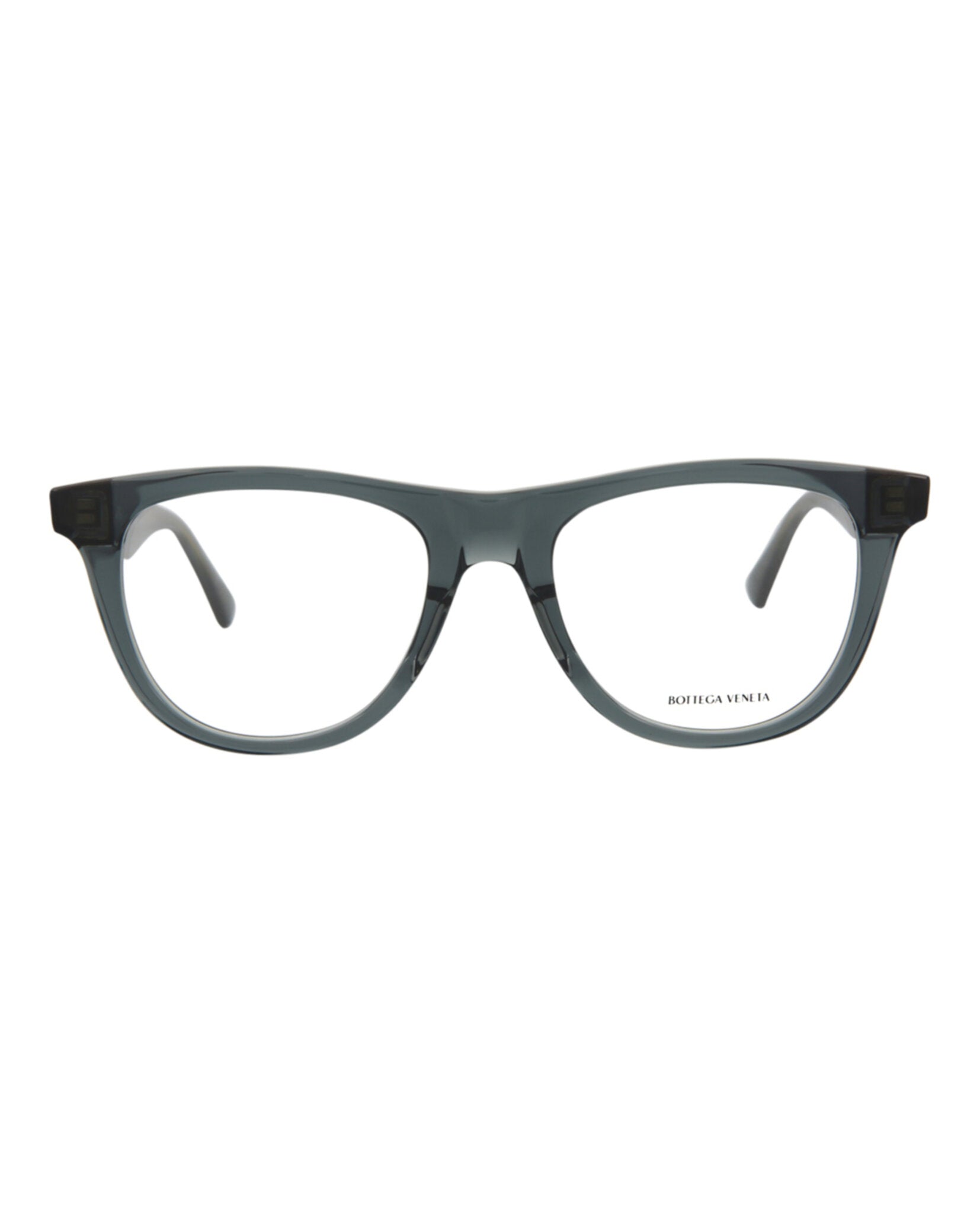 Bottega Veneta Bottega Veneta Mens Round/Oval Grey Grey Transparent Fashion Designer Eyewear